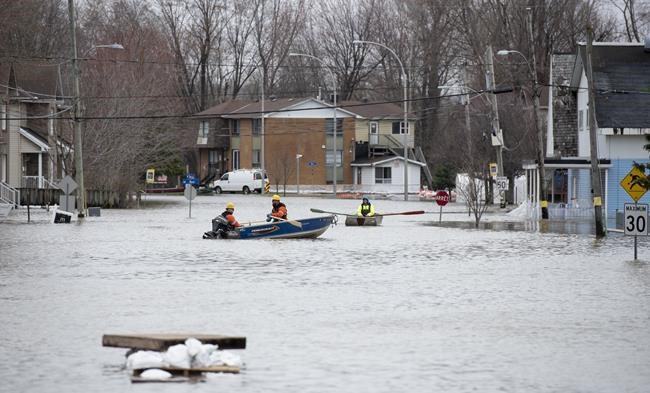 Who should bear the financial risk of flooding? Report lays out three options | iNFOnews.ca CP682225613