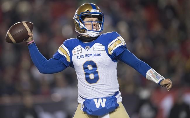 Blue Bombers agree to terms with veteran Collaros on contract extension | iNFOnews.ca