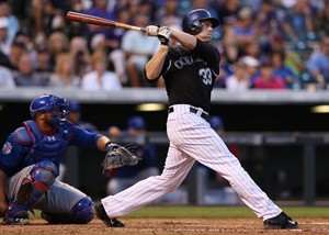 Colorado Rockies slugger Justin Morneau wins Tip O'Neill Award for third time | iNFOnews.ca CP30962584