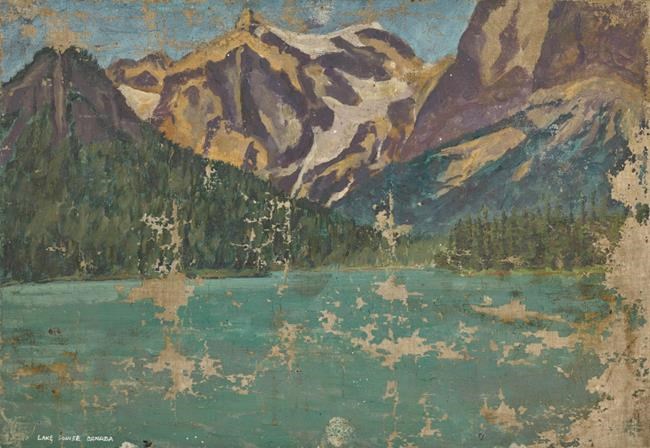 Painting of B.C. lake by Winston Churchill sells at auction for over $87,000 | iNFOnews.ca
