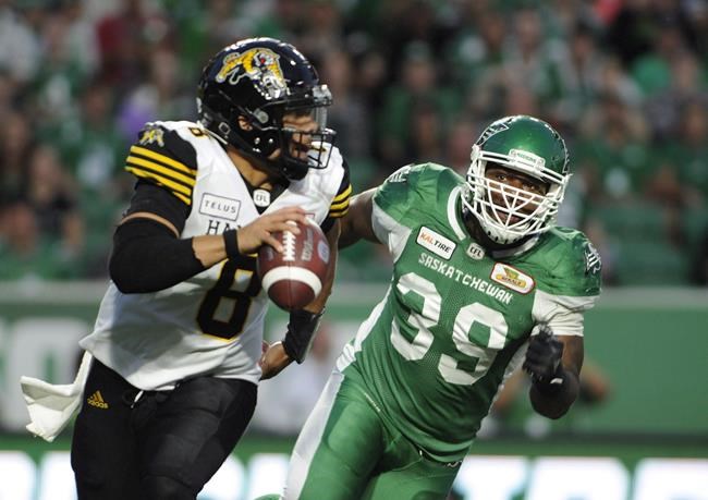 Roughriders reverse decision, suspend Hughes for key game against Stampeders | iNFOnews.ca Roughriders reverse decision, suspend Hughes for key game against Stampeders | iNFOnews.ca