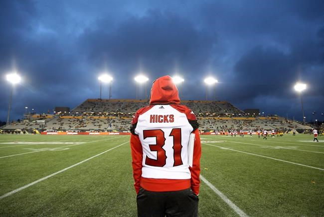 Odiase, Wall, Messam and Stampeders playing in memory of Mylan Hicks | iNFOnews.ca