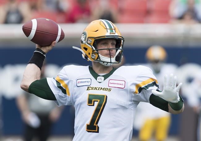 Harris interested in righting Eskimos' ship, not facing former Redblacks mates | iNFOnews.ca