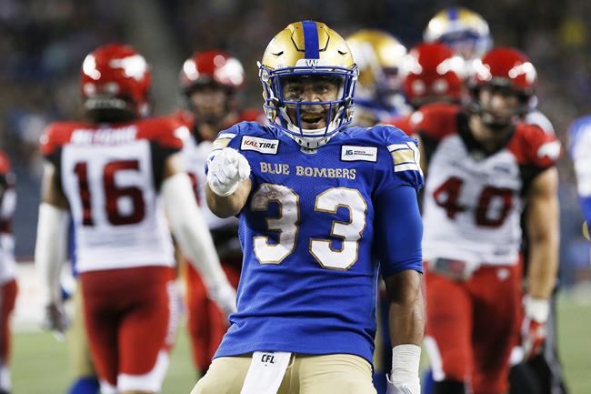 Blue Bombers running back Harris trying to clear his name after drug suspension | iNFOnews.ca