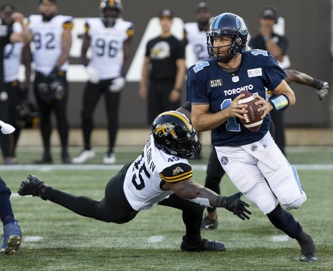 McLeod Bethel-Thompson to start at quarterback for Toronto Argonauts | iNFOnews.ca