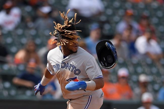 Blue Jays rookie Vladimir Guerrero Jr. gets second player of the week nod | iNFOnews.ca CP616315911