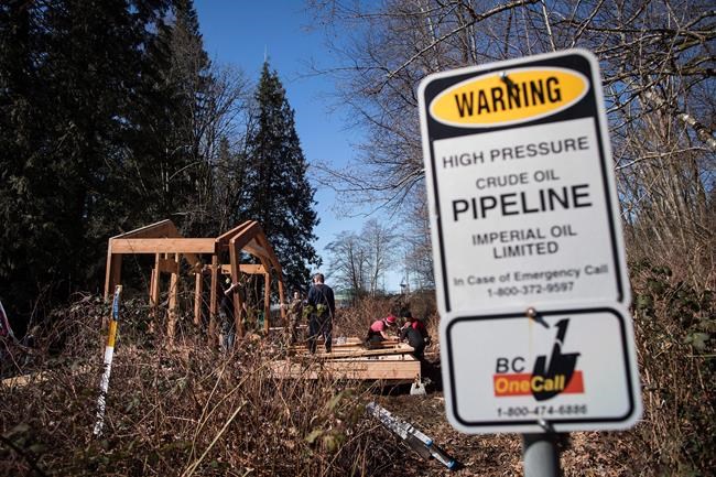 Trans Mountain granted injunction against pipeline protesters at two B.C. sites | iNFOnews.ca