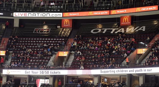 Ottawa Senators player tests positive for COVID-19 | iNFOnews.ca