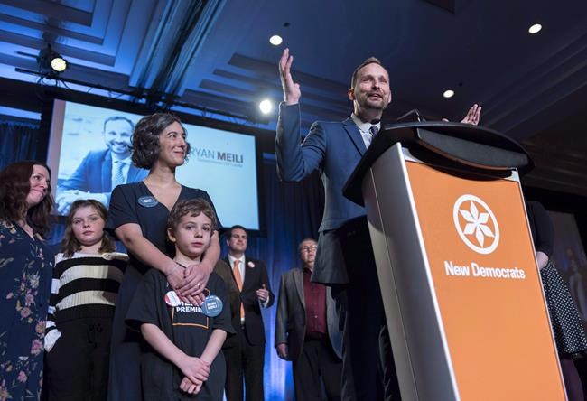 New Saskatchewan NDP Leader Ryan Meili finding balance between politics, family | iNFOnews.ca CP109662679