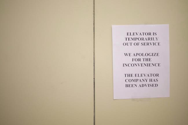 Man sues elevator company over mishap in condo; says he hurt leg in fall | iNFOnews.ca