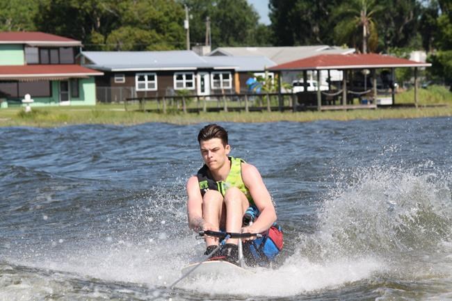 'I've fallen in love': Paralyzed Bronco player finds passion for water sport | iNFOnews.ca