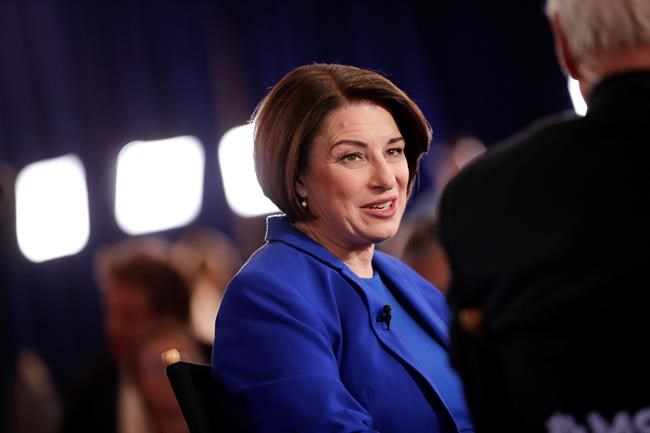 Amy, chasing: Klobuchar, already beating odds, faces uphill climb | iNFOnews.ca CP1163069007