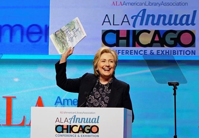 Hillary Clinton tells librarians they protect truth, facts | iNFOnews.ca