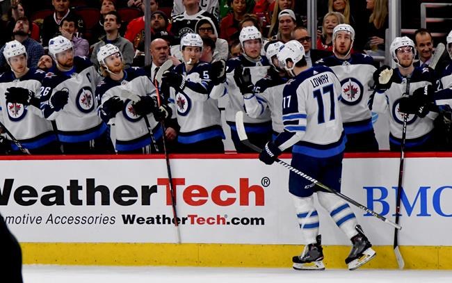 Hayes scores in OT to lift Jets over Blackhawks, 4-3 | iNFOnews.ca Hayes scores in OT to lift Jets over Blackhawks, 4-3 | iNFOnews.ca