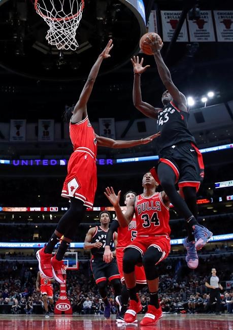 VanVleet, Green, Ibaka lead Raptors to 122-83 rout of Bulls | iNFOnews.ca