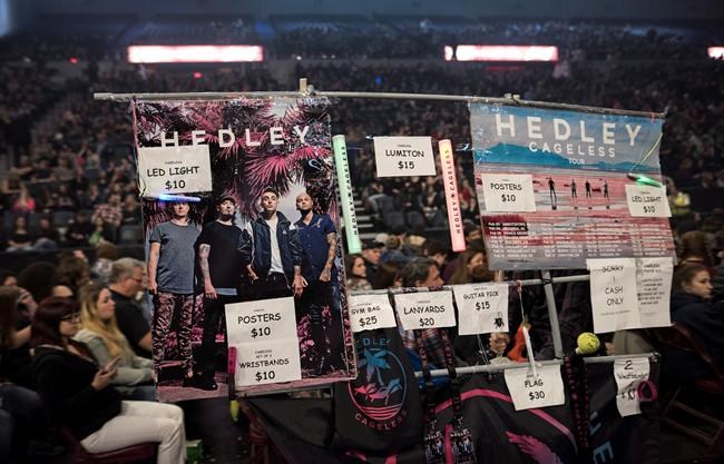 Opening act for Hedley cancelled at Monday's Quebec City concert | iNFOnews.ca