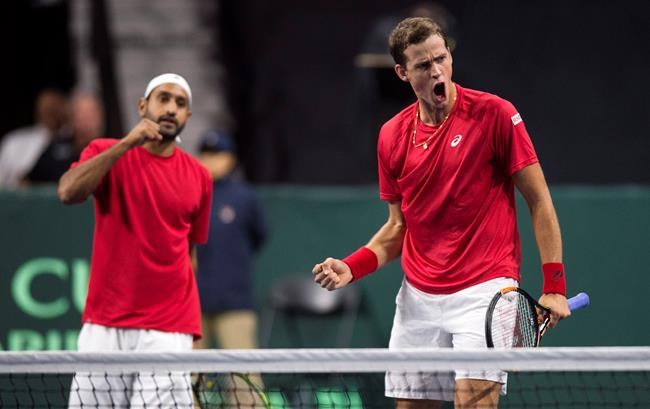 Canada wins Davis Cup playoff tie after defeating Chileans in doubles | iNFOnews.ca