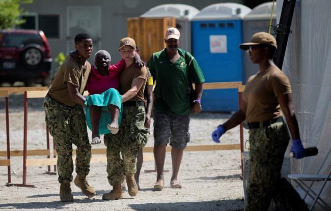 Haitians seek medical help from US Navy ship amid protests | iNFOnews.ca