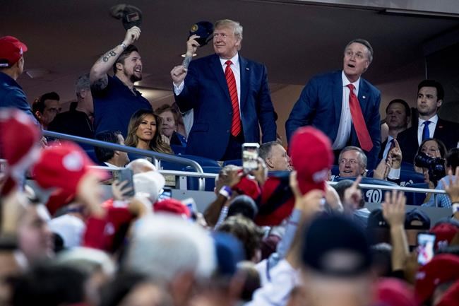 Early and pricey: Trump's World Series ad an expensive pitch | iNFOnews.ca