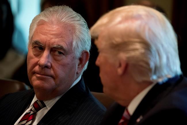 Tillerson, defending Trump policy, contradicted by his words | iNFOnews.ca