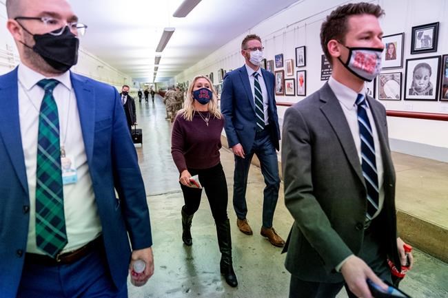 Dem-led House, drawing a line, kicks Greene off committees | iNFOnews.ca CP1173579491