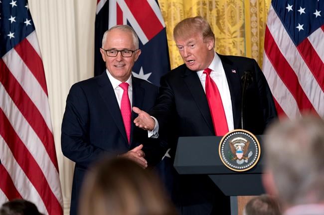 Trump, Turnbull praise each other on immigration and taxes | iNFOnews.ca