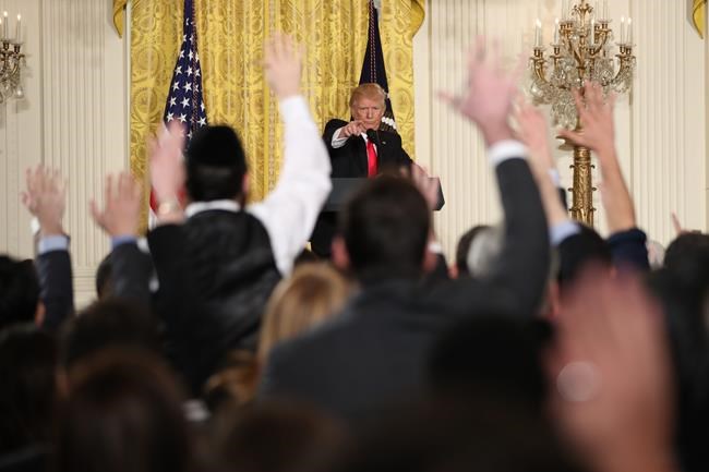 Remember Nixon? There's history behind Trump's press attacks | iNFOnews.ca