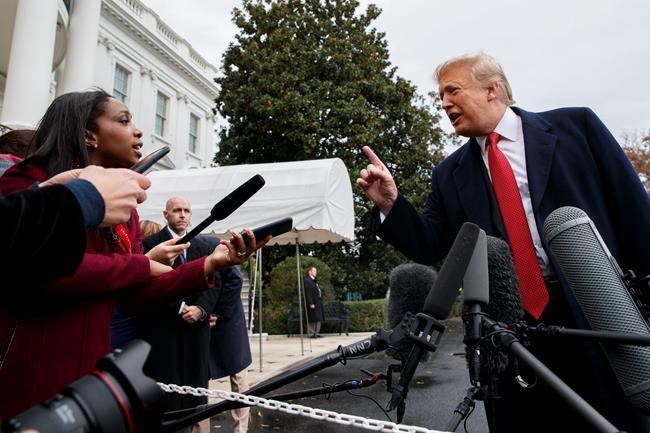 Trump insults reporters, claims Acosta video wasn't altered | iNFOnews.ca Trump insults reporters, claims Acosta video wasn't altered | iNFOnews.ca