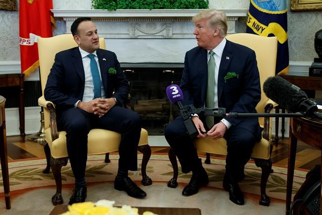 Trump touts Irish ties, but jokes about country's taxes | iNFOnews.ca