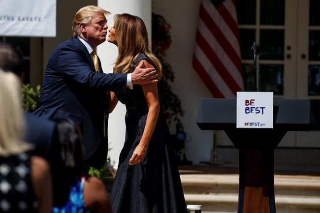Melania Trump unveils steps to make 'Be Best' even best-er | iNFOnews.ca