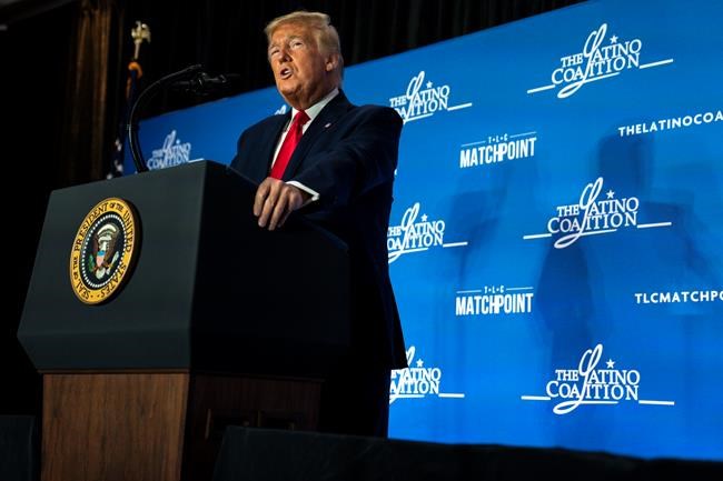 Trump cheers Bloomberg implosion, but Biden worries linger | iNFOnews.ca