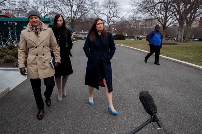 Sanders says it's laughable that White House is inaccessible | iNFOnews.ca Sanders says it's laughable that White House is inaccessible | iNFOnews.ca