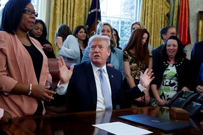Trump signs law weakening shield for online services | iNFOnews.ca Trump signs law weakening shield for online services | iNFOnews.ca