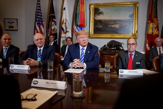 The Latest: Trump open to gas mileage talks with California | iNFOnews.ca