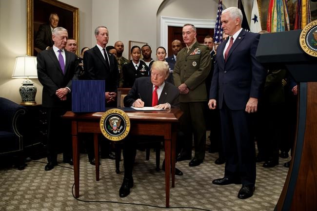 Trump signs $700 billion military budget into law | iNFOnews.ca