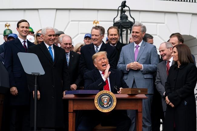Trump celebrates major rewrite of North American trade rules | iNFOnews.ca Trump celebrates major rewrite of North American trade rules | iNFOnews.ca