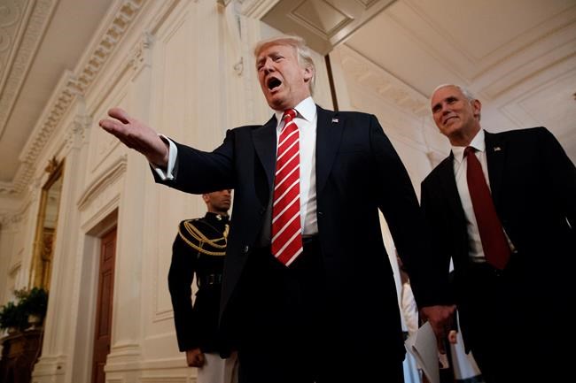 The Latest: Trump says Comey-Mueller friendship 'bothersome' | iNFOnews.ca