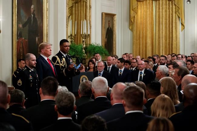 Trump awards medal soldier for heroic action in Afghanistan | iNFOnews.ca Trump awards medal soldier for heroic action in Afghanistan | iNFOnews.ca