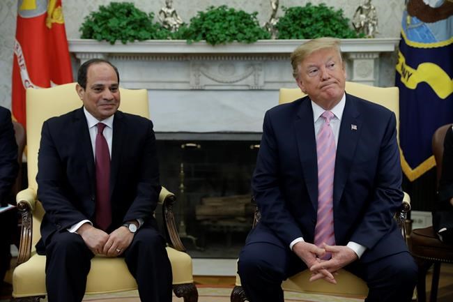Trump welcomes Egypt's president to White House | iNFOnews.ca