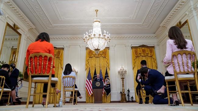 For media, Biden news conference notable for what's missing | iNFOnews.ca CP1158502288
