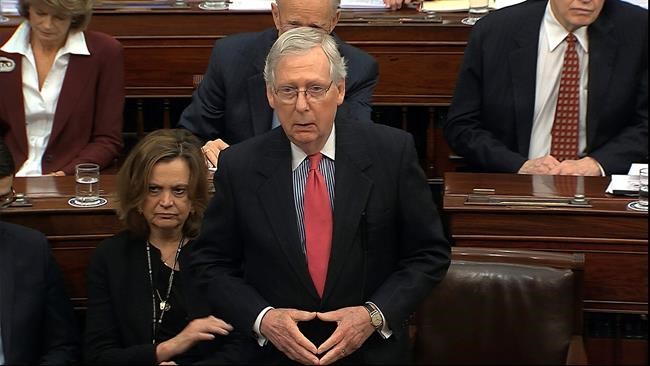 AP source: McConnell says he can't yet block new witnesses | iNFOnews.ca CP1103088337