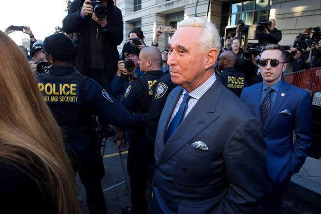 The Latest: Judge imposes gag order on Trump confidant Stone | iNFOnews.ca