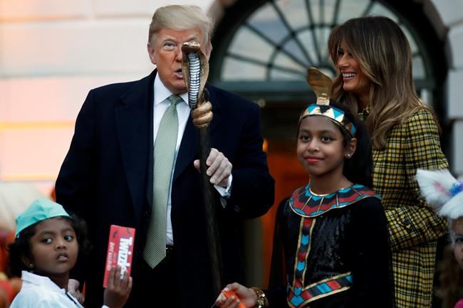 President Trump marks Halloween at the White House | iNFOnews.ca