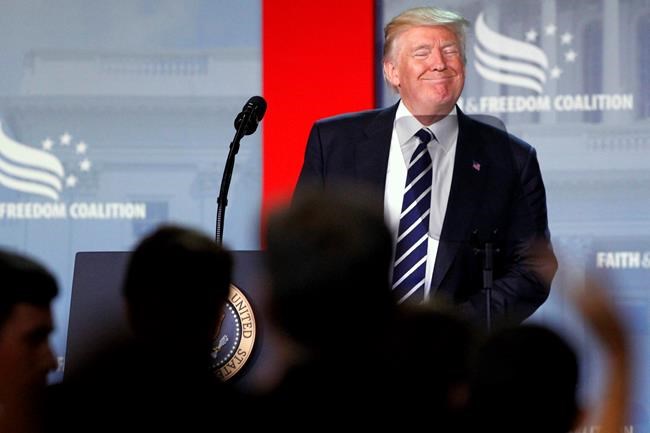 Trump to evangelicals: We're 'under siege,' will be stronger | iNFOnews.ca