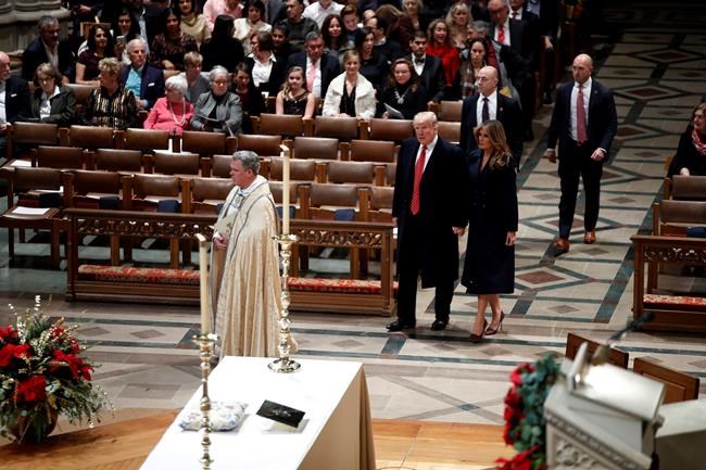 The Latest: Trumps attend services at National Cathedral | iNFOnews.ca The Latest: Trumps attend services at National Cathedral | iNFOnews.ca
