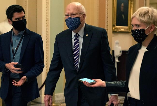 At 80, Vermont's Sen. Leahy ready to run impeachment trial | iNFOnews.ca At 80, Vermont's Sen. Leahy ready to run impeachment trial | iNFOnews.ca