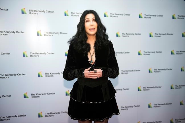 The Latest: Kennedy Center honours for Cher | iNFOnews.ca