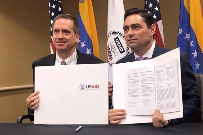 USAID signs development agreement with Venezuela's Guaidó | iNFOnews.ca