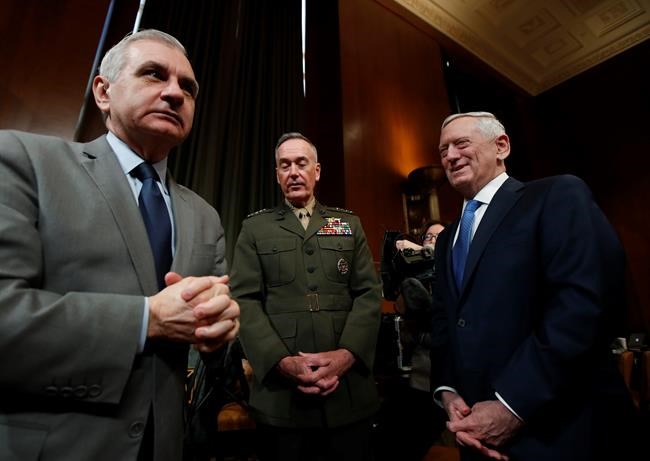 Mattis says he welcomes approval from Congress for IS fight | iNFOnews.ca