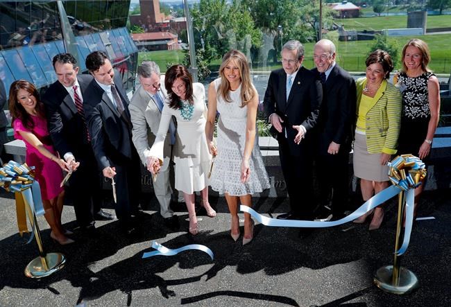 First Lady dedicates 'healing' garden at children's hospital | iNFOnews.ca
